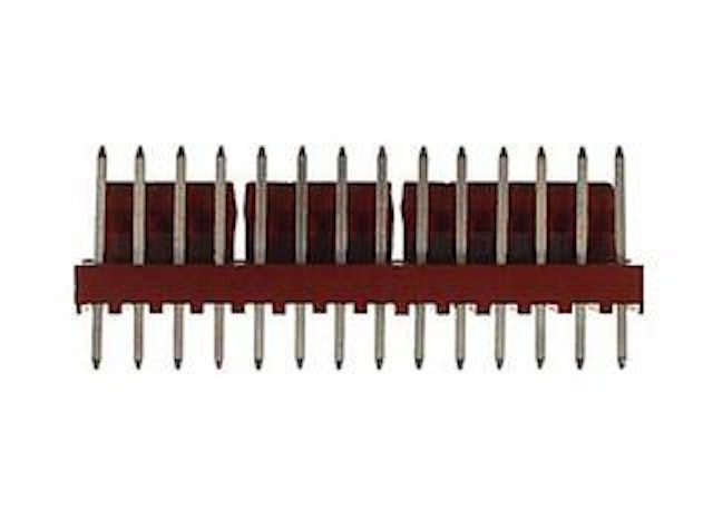 Header .100 inch 14 position male