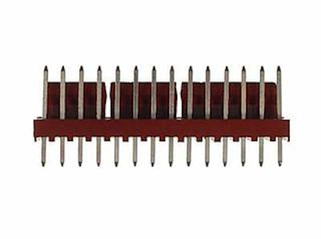 Header .100 inch 14 position male