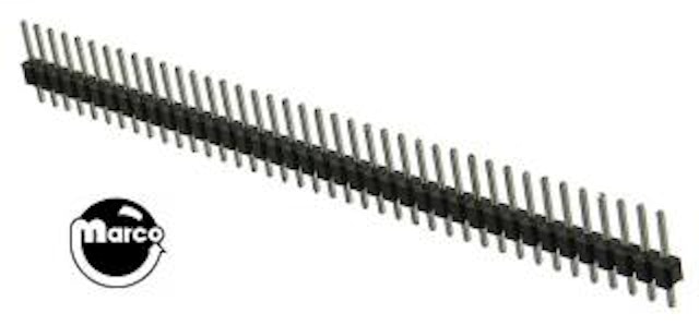 Header male .100 inch 40 position snap apart