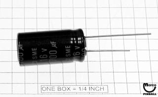 Capacitor 2200uF 35V radial