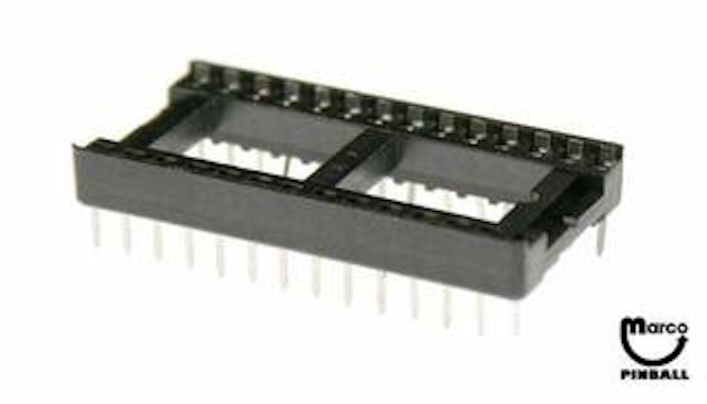IC Socket - 28 pins .600 inch wide 5700-10176-00