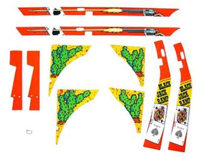 PISTOL POKER (Alvin G) Decal Set