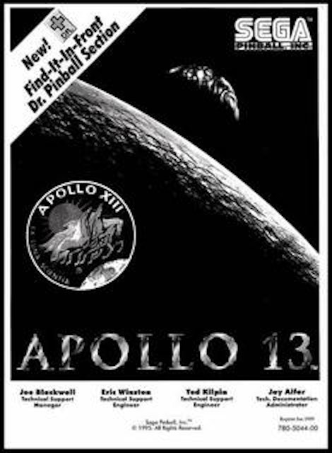 APOLLO 13 (Sega) Manual