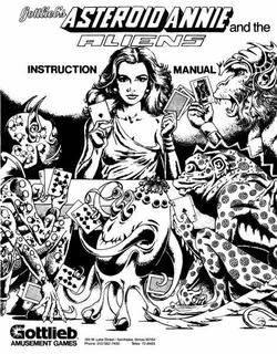 ASTEROID ANNIE (Gottlieb) Manual