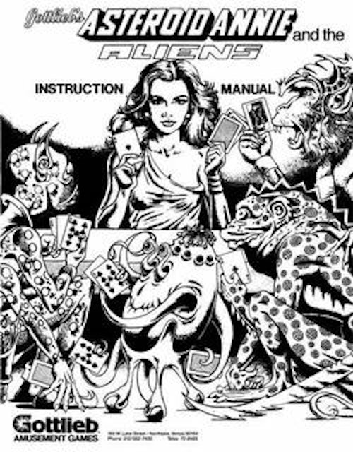 ASTEROID ANNIE (Gottlieb) Manual