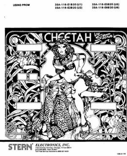 CHEETAH (Stern) Manual