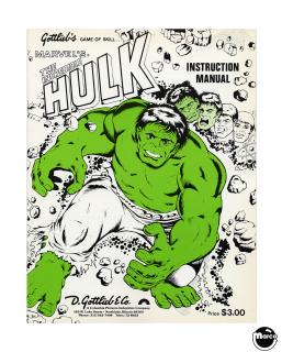 HULK (Gottlieb) Manual