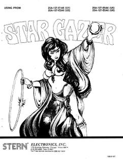 STAR GAZER (Stern) Manual & Schematic