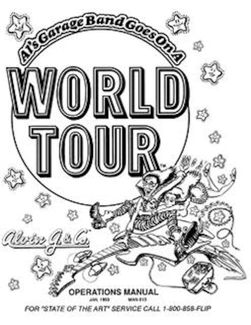 WORLD TOUR (Alvin G) Manual & Schem.