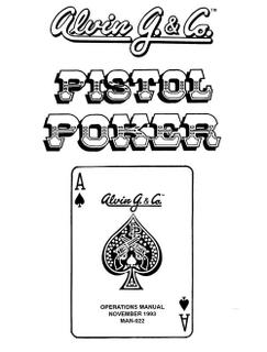 PISTOL POKER (Alvin G) Manual