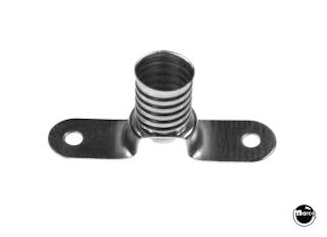Lamp socket screw base - 3/8" bracket