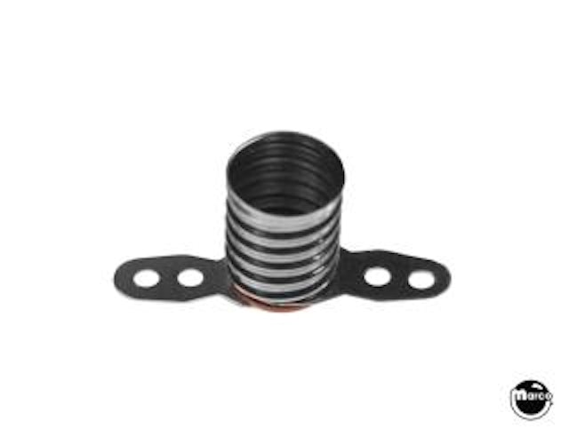 Lamp socket screw base - flush mount