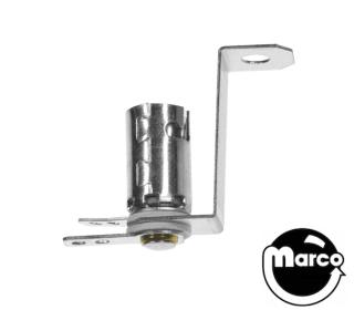 Lamp socket - bayonet 2 terminal 1-1/8 bracket coin door