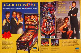 GOLDENEYE (Sega) Flyer