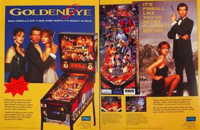 GOLDENEYE (Sega) Flyer