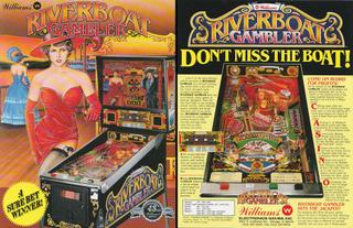 RIVERBOAT GAMBLER (Williams) Flyer