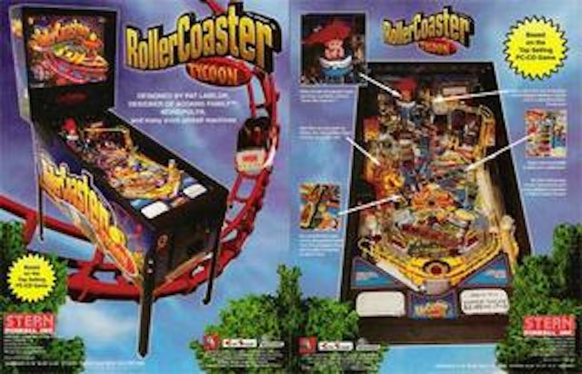 ROLLER COASTER TYCOON (Stern) flyer