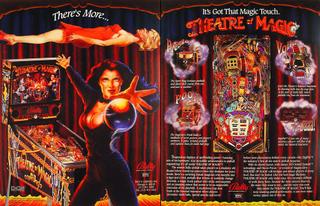 THEATRE OF MAGIC (Bally) Flyer