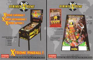 STRIKER XTREME (Stern) Flyer