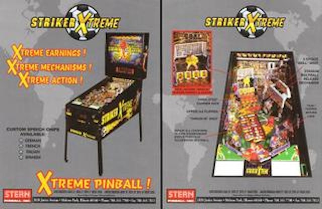 STRIKER XTREME (Stern) Flyer
