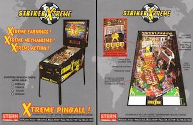 STRIKER XTREME (Stern) Flyer