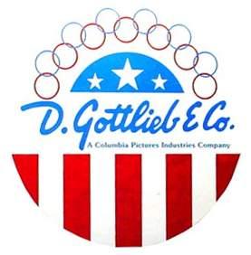 Coin door decal Gottlieb StarStripe