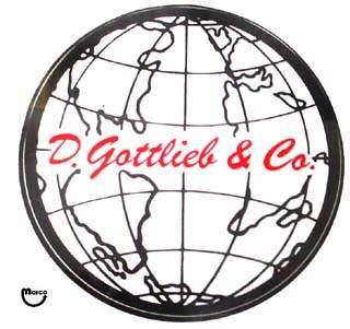 Coin door decal Gottlieb early Globe A17050A