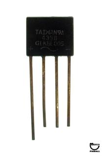 Bridge rectifier 4A 200V