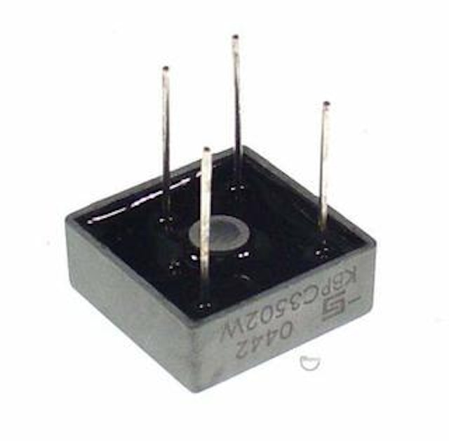 Bridge rectifier - wire leads USE KBPC3504-W