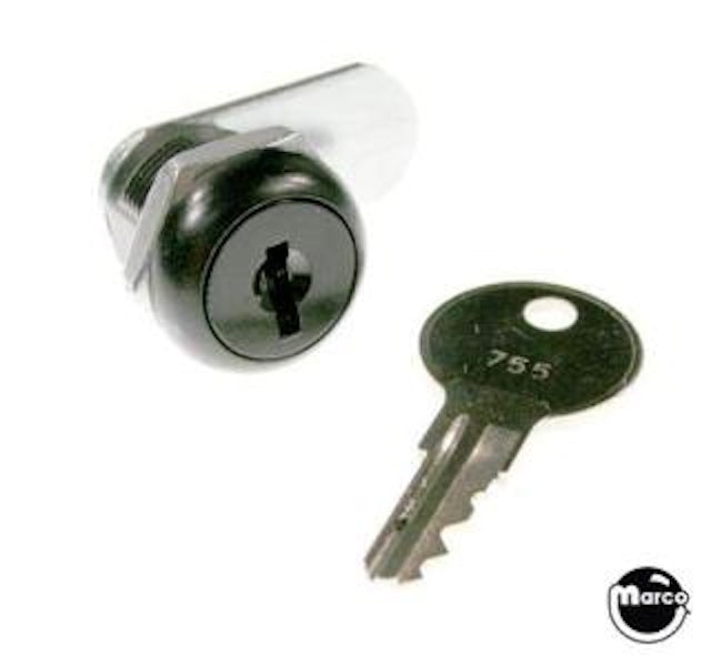 Lock and cam - 5/8 inch keyed-alike black 20-9637 355-5168-00