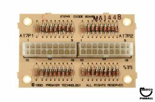 Diode board A17 Gottlieb