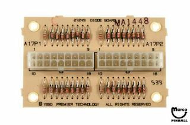 Diode board A17 Gottlieb