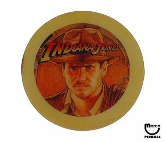 INDIANA JONES (Williams) Promo coaster