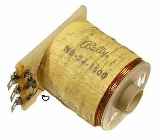 Coil - solenoid large core 3 terminal
