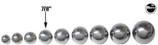 Ball - steel 7/8 inch dia.