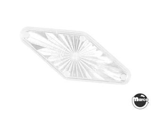 Playfield insert 1-3/4" diamond clear