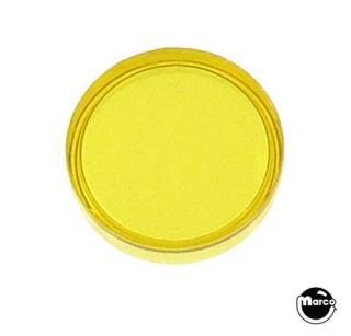 Playfield insert 3/4" round Yellow trans