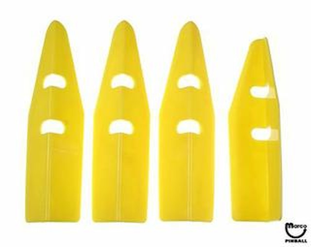 Cabinet protectors 4 piece set YELLOW