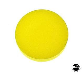Playfield insert 3/4 inch dia round yellow