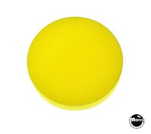 Playfield insert 3/4 inch dia round yellow