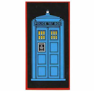 DR WHO (Bally) Promo decal police box