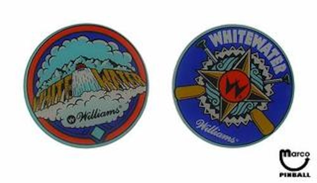 WHITE WATER (Williams) Promo coaster