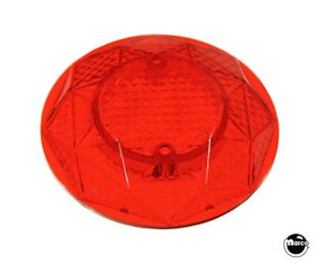 Pop bumper cap - red transparent USE 550-5057-02