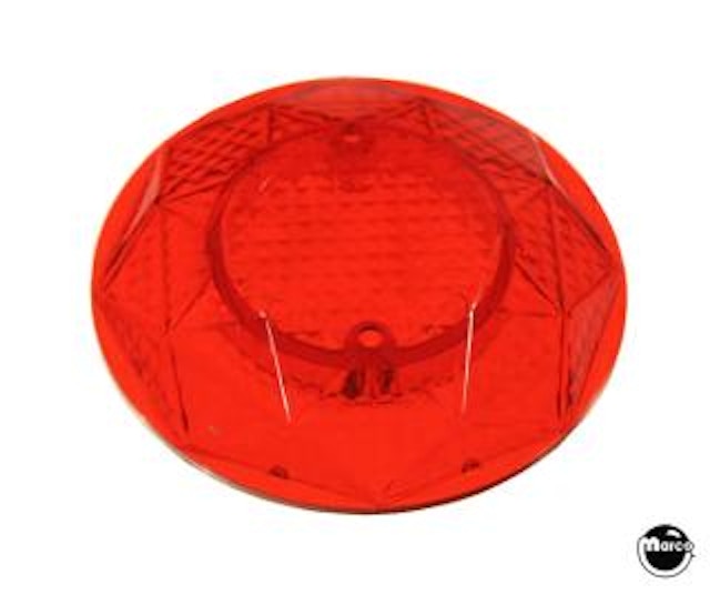 Pop bumper cap - red transparent USE 550-5057-02