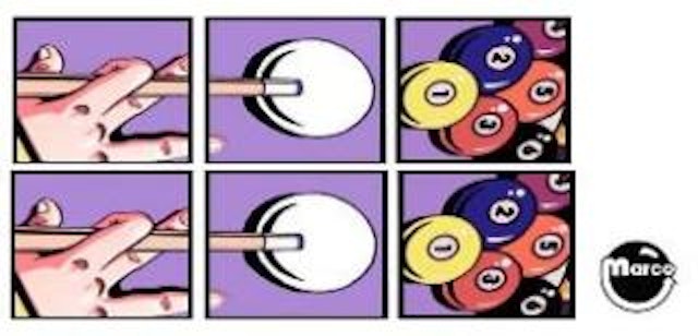 BREAKSHOT (Capcom) Decals drop target (6)