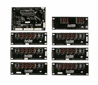 PINSCORE Display System Williams Shuffle SET