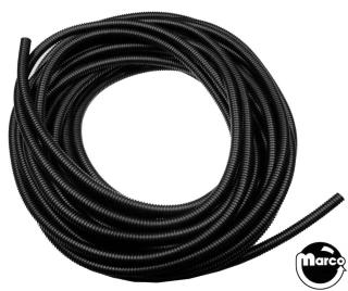 Split hose sleeve 1/4 inch black / ft