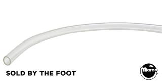 PVC tubing .166 inch diameter (4.2mm) / ft.