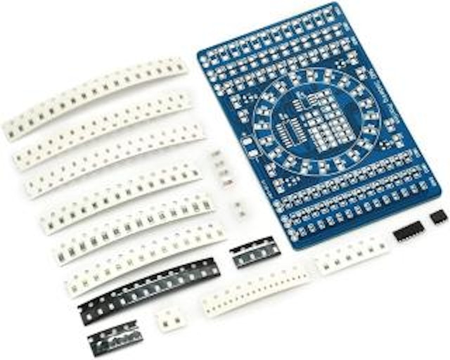 SMD soldering practice kit