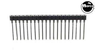 SIP socket .100 inch 20 pin .575 leads